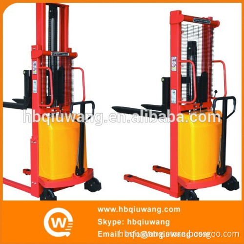 Semi automatic small electric forklift for sale